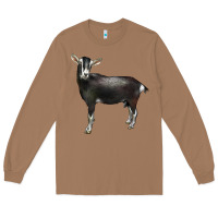 Toasted Coconut Alpine Goat Long Sleeve Tee - LillyAllenDesigns