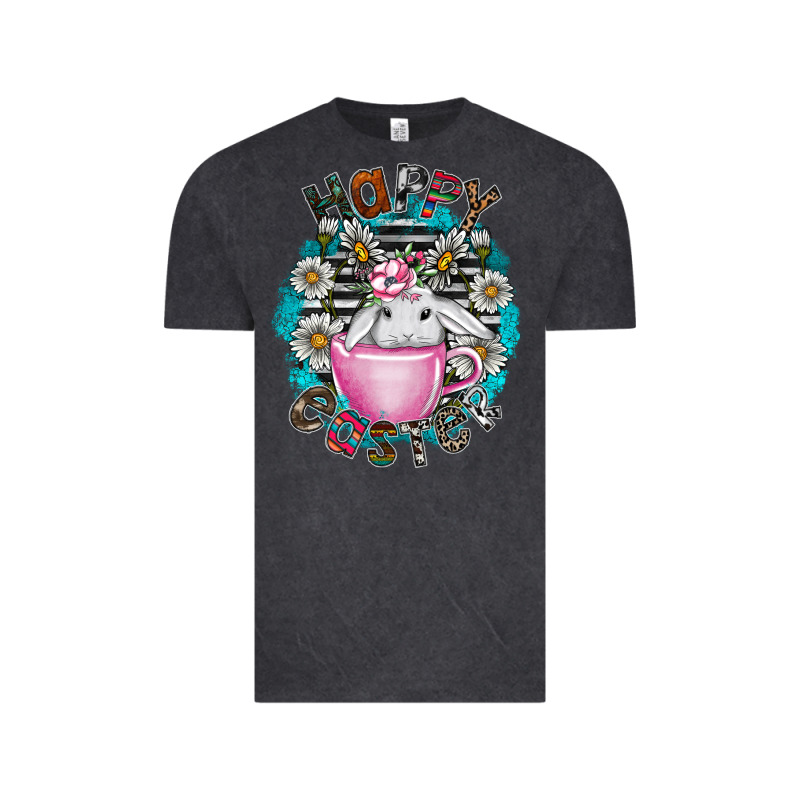 Happy Easter Vintage Tee by CowhideDigitalArt | Teevron