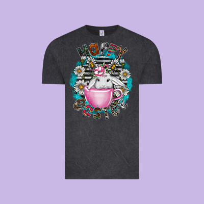 Happy Easter Vintage Tee Designed By Cowhidedigitalart
