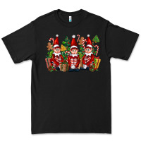Black Christmas Elfs Premium Tee - FaDigitalArtStudio