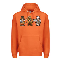Carrot coffee gnomes Premium Hoodie - BarkalooDesign