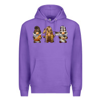 Purple coffee gnomes Premium Hoodie - BarkalooDesign
