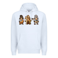 White coffee gnomes Premium Hoodie - BarkalooDesign