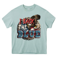 Arona I back the blue Heavy Core Tee - FaDigitalArtStudio