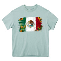 Arona Mexican Flag Cactus Sunflower Heavy Core Tee - Jasminsmagicworld