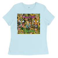 Baby Blue easter gnome celebration Ladies Tee - CowhideDigitalArt