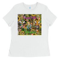 White easter gnome celebration Ladies Tee - CowhideDigitalArt