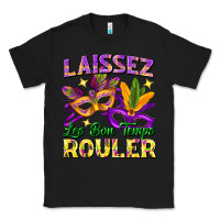 Black Laissez les bon temps rouler Classic Tee - FaDigitalArtStudio