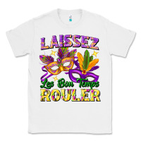 White Laissez les bon temps rouler Classic Tee - FaDigitalArtStudio