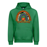Emerald Basketball Rainbow Urban Hoodie - RanaPortraitStore