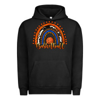 Pigment Black Basketball Rainbow Urban Hoodie - RanaPortraitStore