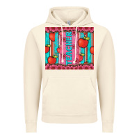 Vintage Artic teacher with  flower glitter and serape leopard Vintage Hoodie - Artiststas