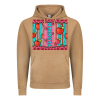 Vintage Camel teacher with  flower glitter and serape leopard Vintage Hoodie - Artiststas