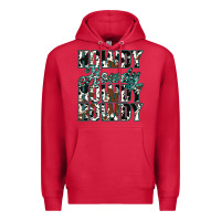 Cardinal Howdy Cowhide Turquoise Premium Hoodie - Jasminsmagicworld