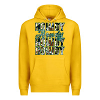 Lemon Howdy Cowhide Turquoise Premium Hoodie - Jasminsmagicworld