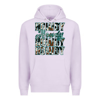 Lilac Howdy Cowhide Turquoise Premium Hoodie - Jasminsmagicworld