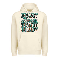 Sandshell Howdy Cowhide Turquoise Premium Hoodie - Jasminsmagicworld