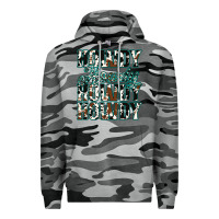 Slate Camo Howdy Cowhide Turquoise Premium Hoodie - Jasminsmagicworld