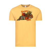 Vintage Mustard happy fall Vintage Tee - CowhideDigitalArt
