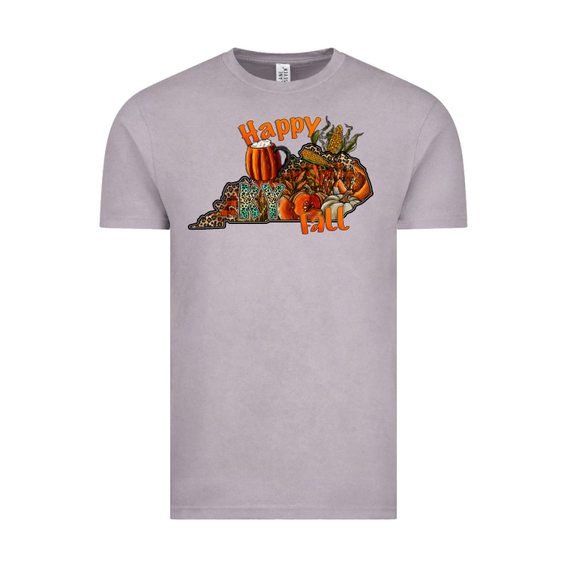 Happy Fall Vintage Tee by CowhideDigitalArt | Teevron