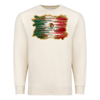Sandshell mexican flag with leopard Premium Sweatshirt - RanaPortraitStore