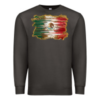 Smoke mexican flag with leopard Premium Sweatshirt - RanaPortraitStore