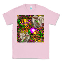 Bubblegum Pink Mardi Gras Cow Leopard Seamless Pattern Classic Tee - FaDigitalArtStudio