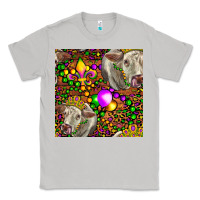 Moon Dust Mardi Gras Cow Leopard Seamless Pattern Classic Tee - FaDigitalArtStudio