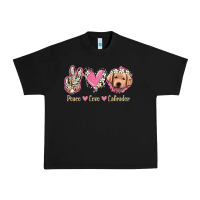Black Peace Love Labrador Urban Heavy Tee - Jasminsmagicworld