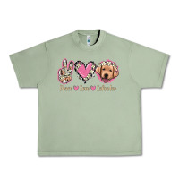 Peace Love Labrador Urban Heavy Tee | Teevron
