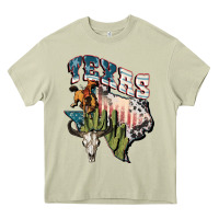 Mossy Texas 4th of July Heavy Core Tee - FaDigitalArtStudio