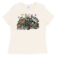Bone Happy Easter Ladies Tee - CowhideDigitalArt