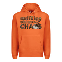 Carrot caffeine before chaos Premium Hoodie - BarkalooDesign