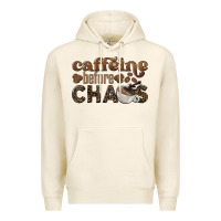 Tofu caffeine before chaos Premium Hoodie - BarkalooDesign
