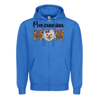 True Royal western mom pomeranian Zipper Hoodie - RanaPortraitStore