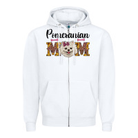 White western mom pomeranian Zipper Hoodie - RanaPortraitStore