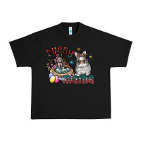 Black Bunny mama Urban Heavy Tee - CowhideDigitalArt