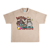 French Oak Bunny mama Urban Heavy Tee - CowhideDigitalArt