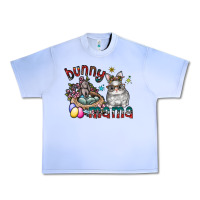 Grape Ice Bunny mama Urban Heavy Tee - CowhideDigitalArt