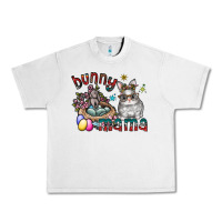 Lunar Rock Bunny mama Urban Heavy Tee - CowhideDigitalArt