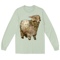 Matcha Angora Goat Long Sleeve Tee - LillyAllenDesigns