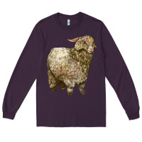 Plum Angora Goat Long Sleeve Tee - LillyAllenDesigns