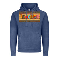 Vintage Denim teacher pen apple license plate template Vintage Hoodie - Artiststas