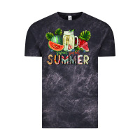 Cloud Black summer Vintage Tee - CowhideDigitalArt