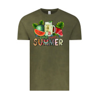 Vintage Olive summer Vintage Tee - CowhideDigitalArt