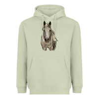 Matcha horse Heavyweight Hoodie - RanaPortraitStore