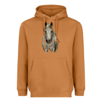 Meerkat horse Heavyweight Hoodie - RanaPortraitStore