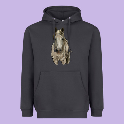 Horse Heavyweight Hoodie Designed By Ranaportraitstore
