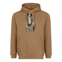 Toasted Coconut horse Heavyweight Hoodie - RanaPortraitStore