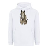 White horse Heavyweight Hoodie - RanaPortraitStore